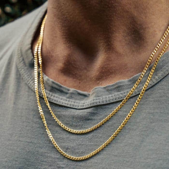 18k Cold Cuban Necklace